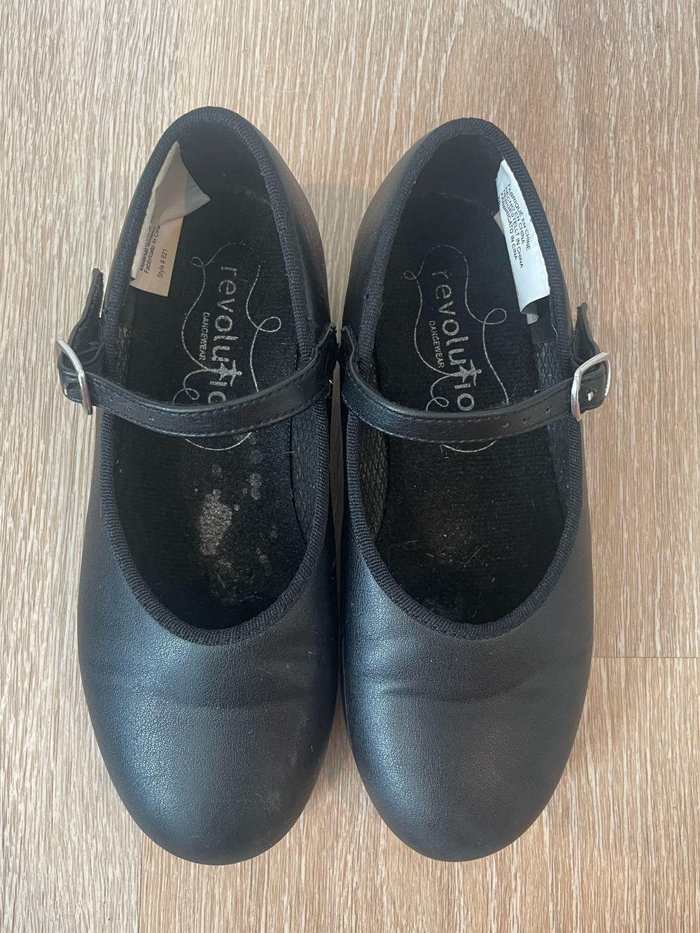 U-Shell Tap Shoe | Black | Size 3.0A